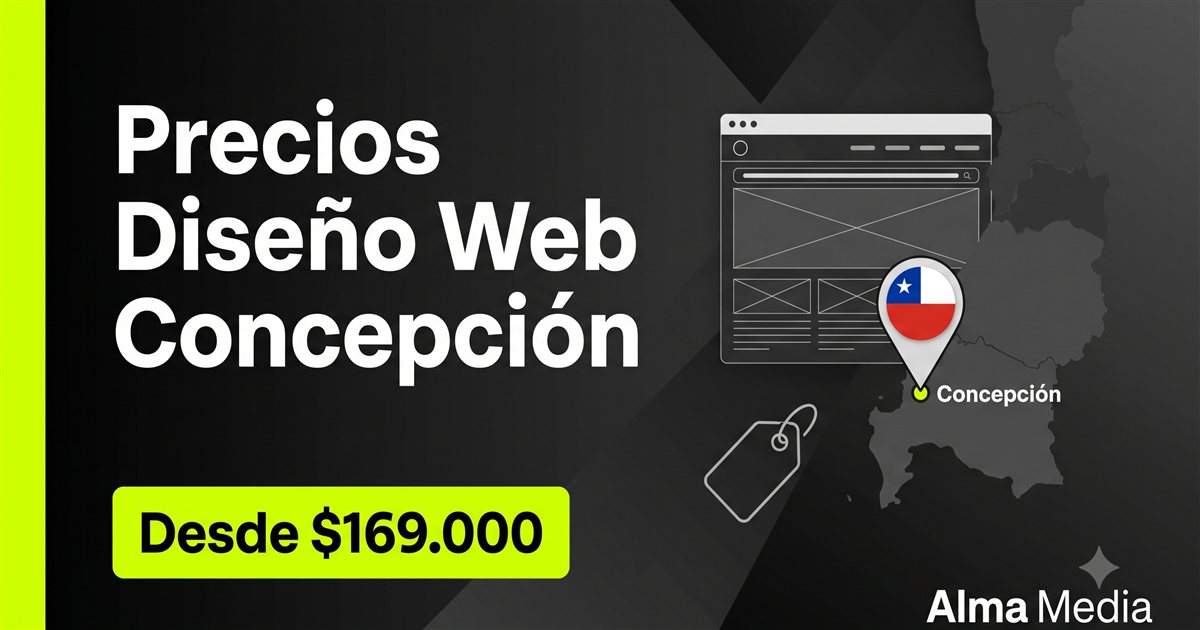 Diseño web profesional en Concepción - Alma Media